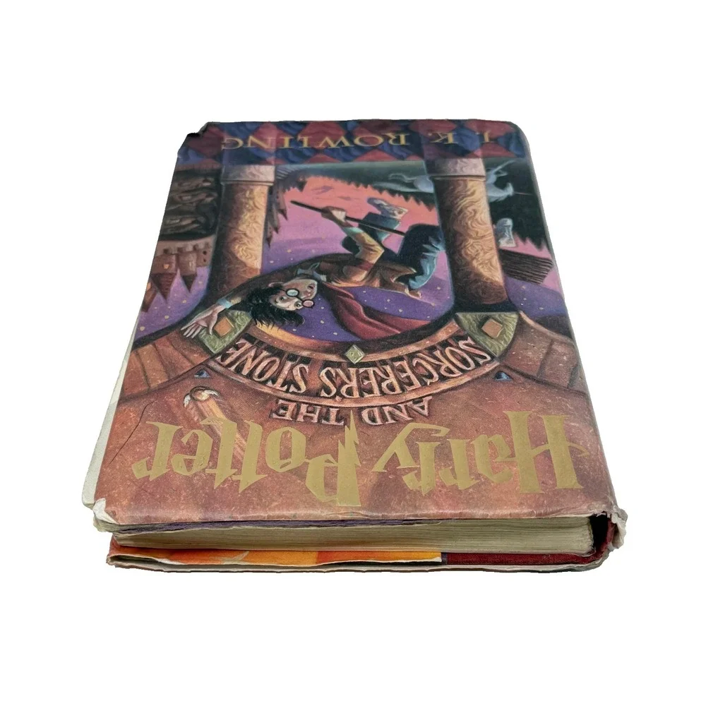 Harry‎ Potter Sorcerers Stone First American Edition 1998 Hardcover DJ